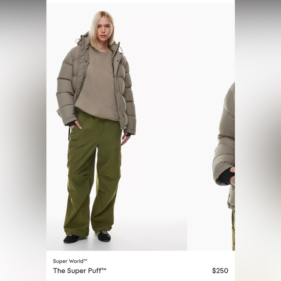 Aritzia TNA super puff - Picture 2 of 6